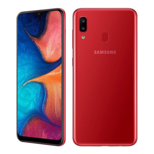 گوشی موبایل سامسونگ مدل Galaxy A20 دو سیم کارت ظرفیت 32 گیگابایت - قرمز, 6 گیگ